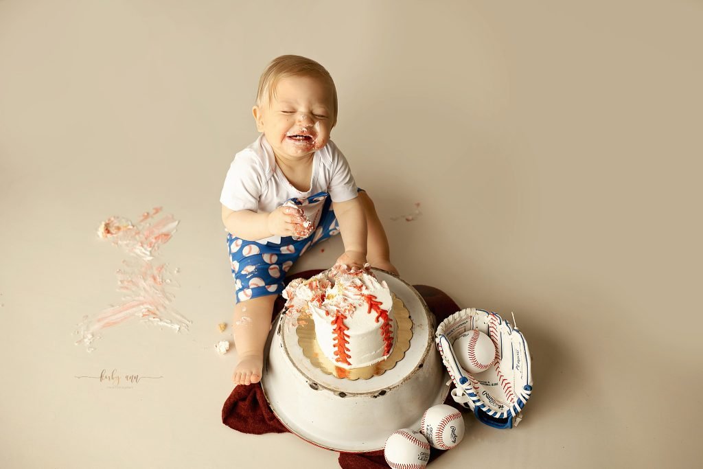 Baby Boy Cake Smash Charlotte NC