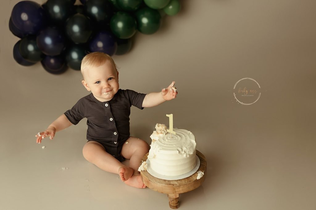 Charlotte NC Cake Smash Photography