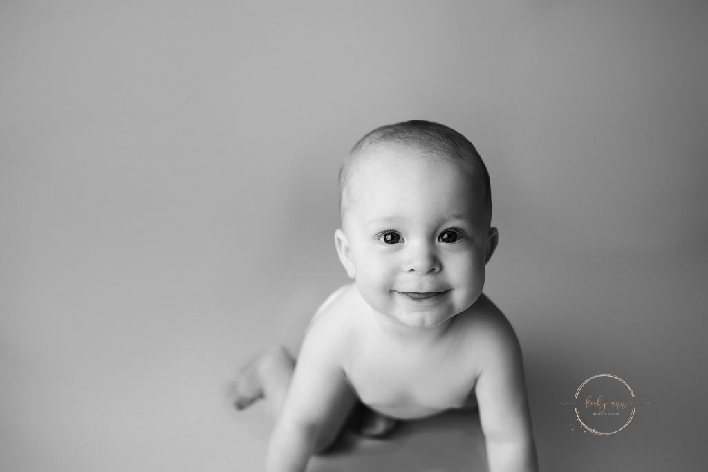 Baby boy children's milestone photography