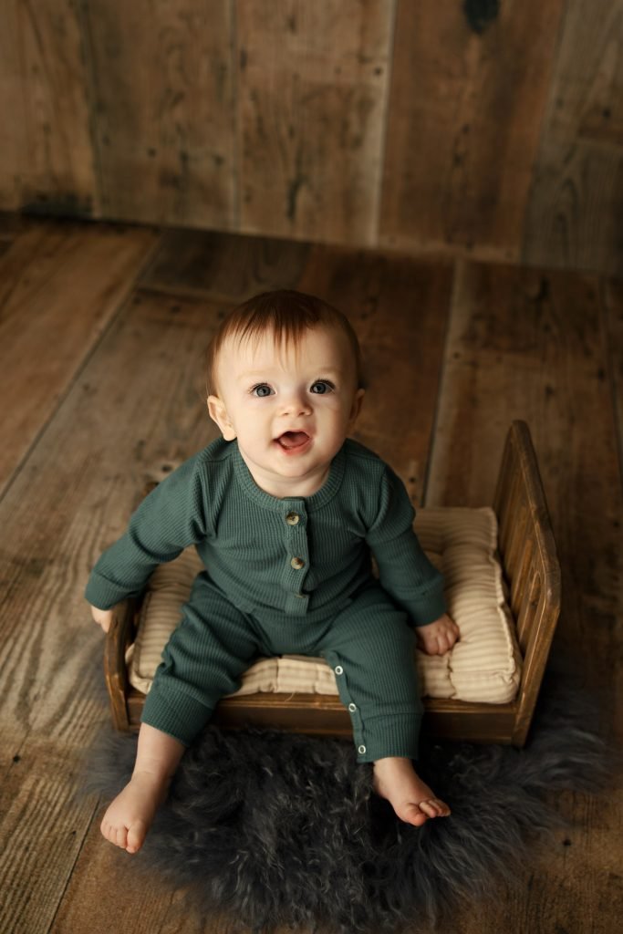 Children's milestone photography
